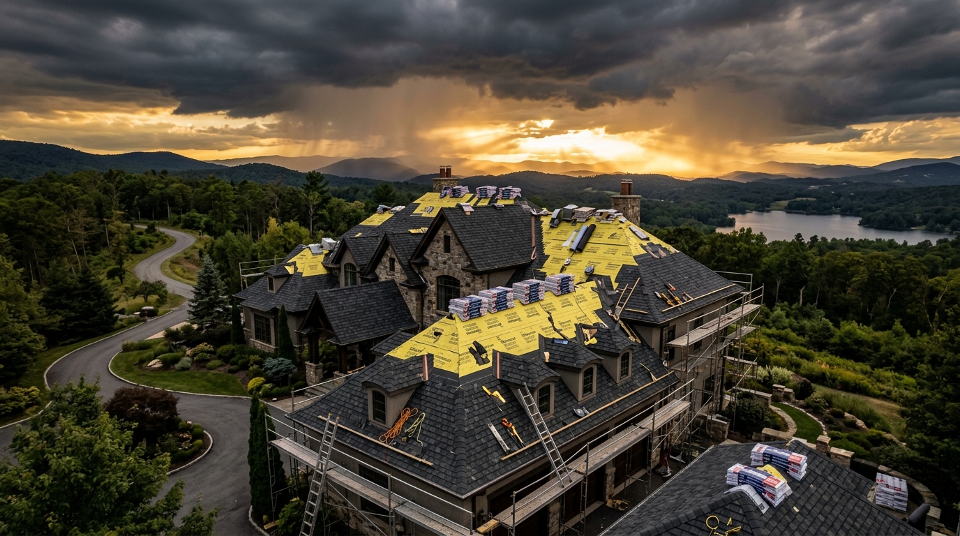 Roofing installation
