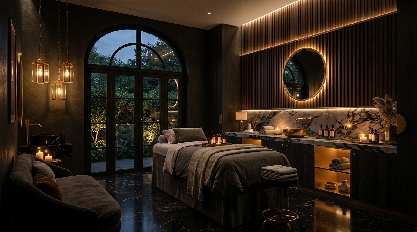 Salon and spa interior